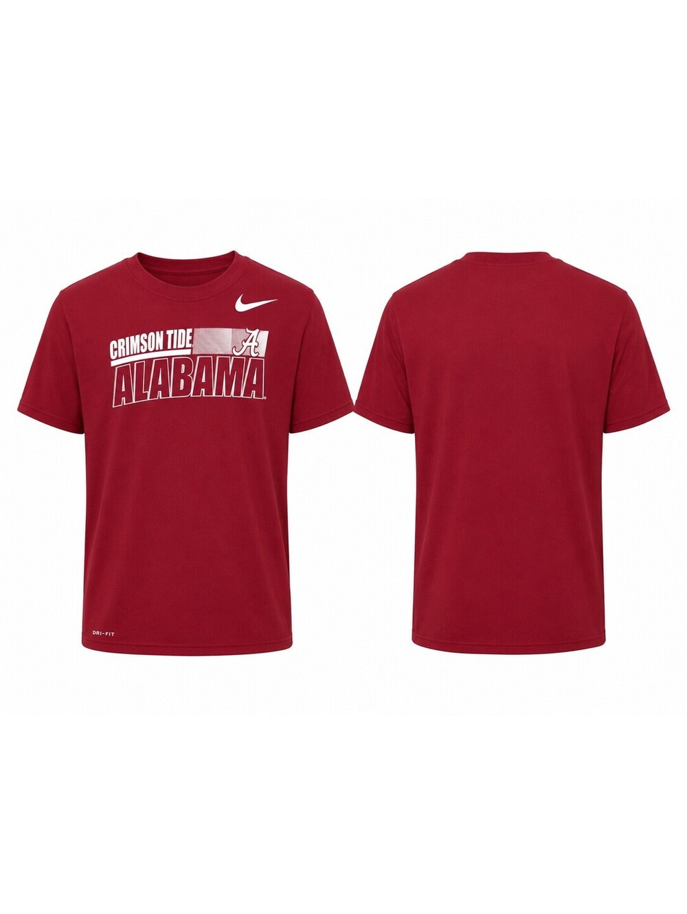 Nike Alabama Crimson Tide Shirt Mens XL Dri-Fit Performance Tee